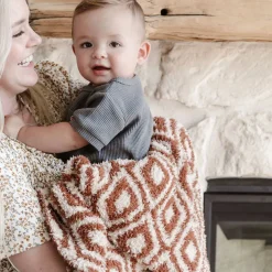 Double Layer Bamboni Receiving Blanket