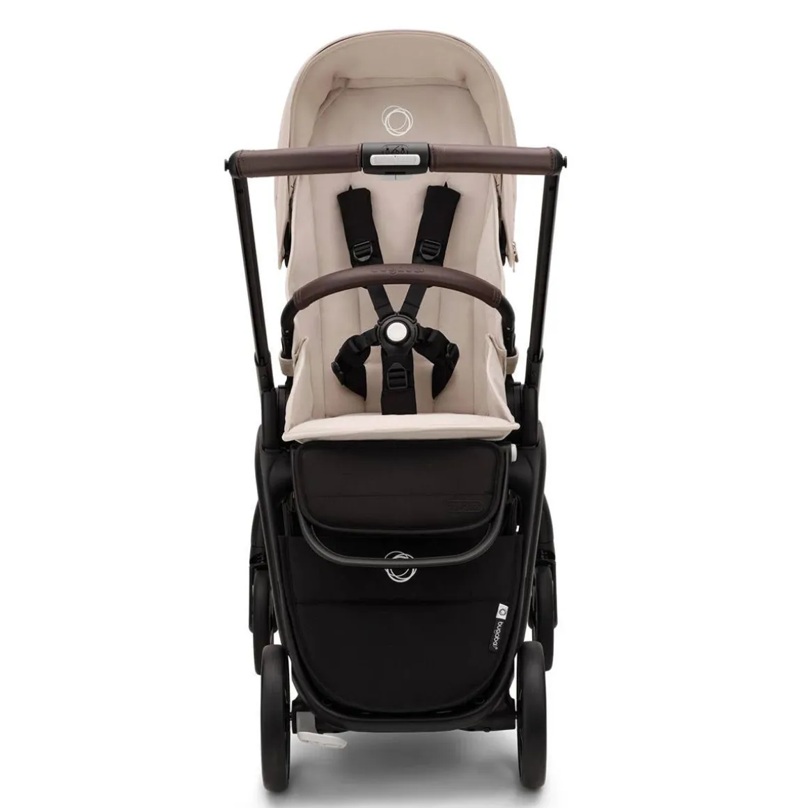 Dragonfly Complete Stroller (Black Frame) - Desert Taupe