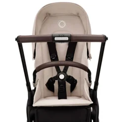 Dragonfly Complete Stroller (Black Frame) - Desert Taupe