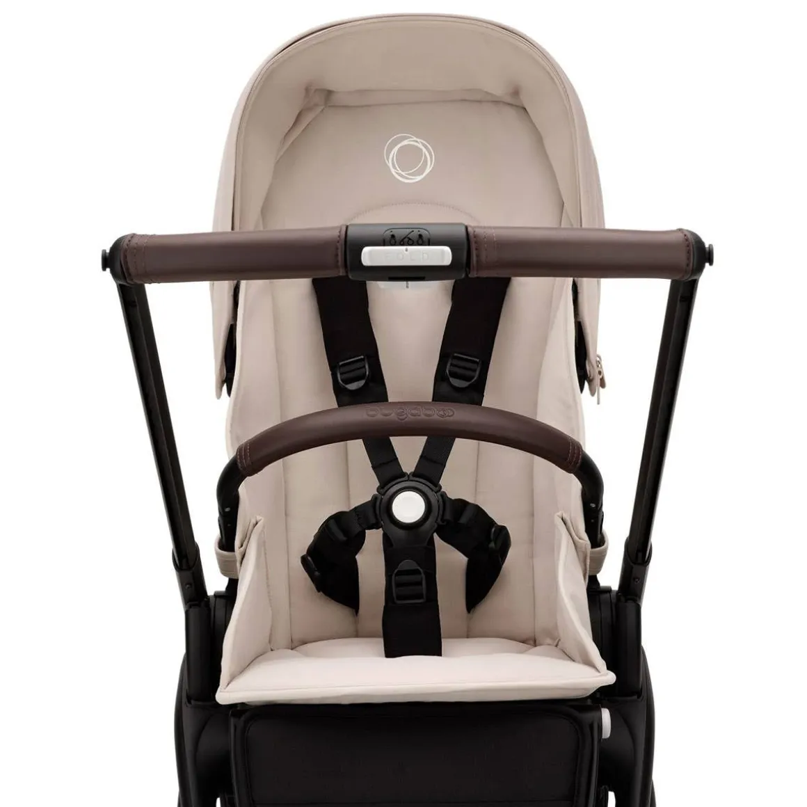 Dragonfly Complete Stroller (Black Frame) - Desert Taupe