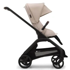 Dragonfly Complete Stroller (Black Frame) - Desert Taupe