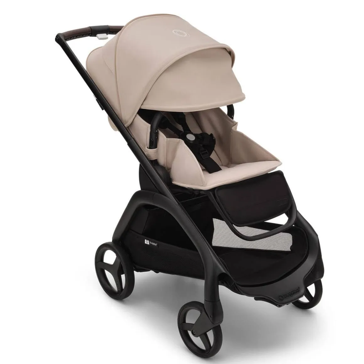 Dragonfly Complete Stroller (Black Frame) - Desert Taupe