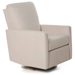 Drew Recliner Swivel Glider with Wood Base (Grade C)