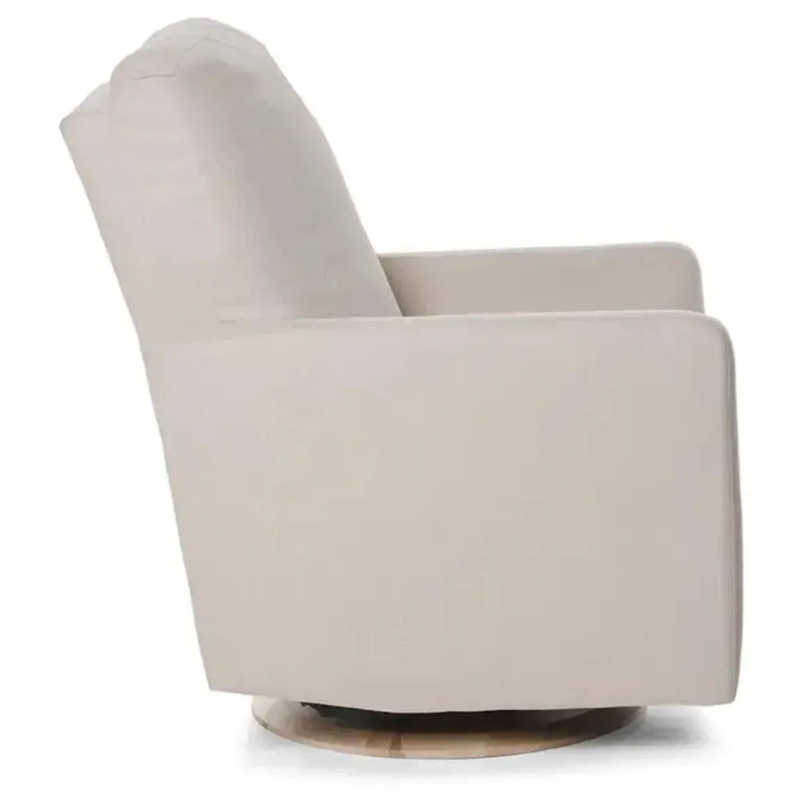 Drew Swivel Glider with Power Recline Wood Base (Grade D)