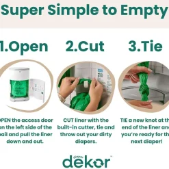 Eko Plus Diaper Pail (Kolor)