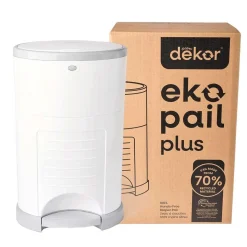 Eko Plus Diaper Pail (White)