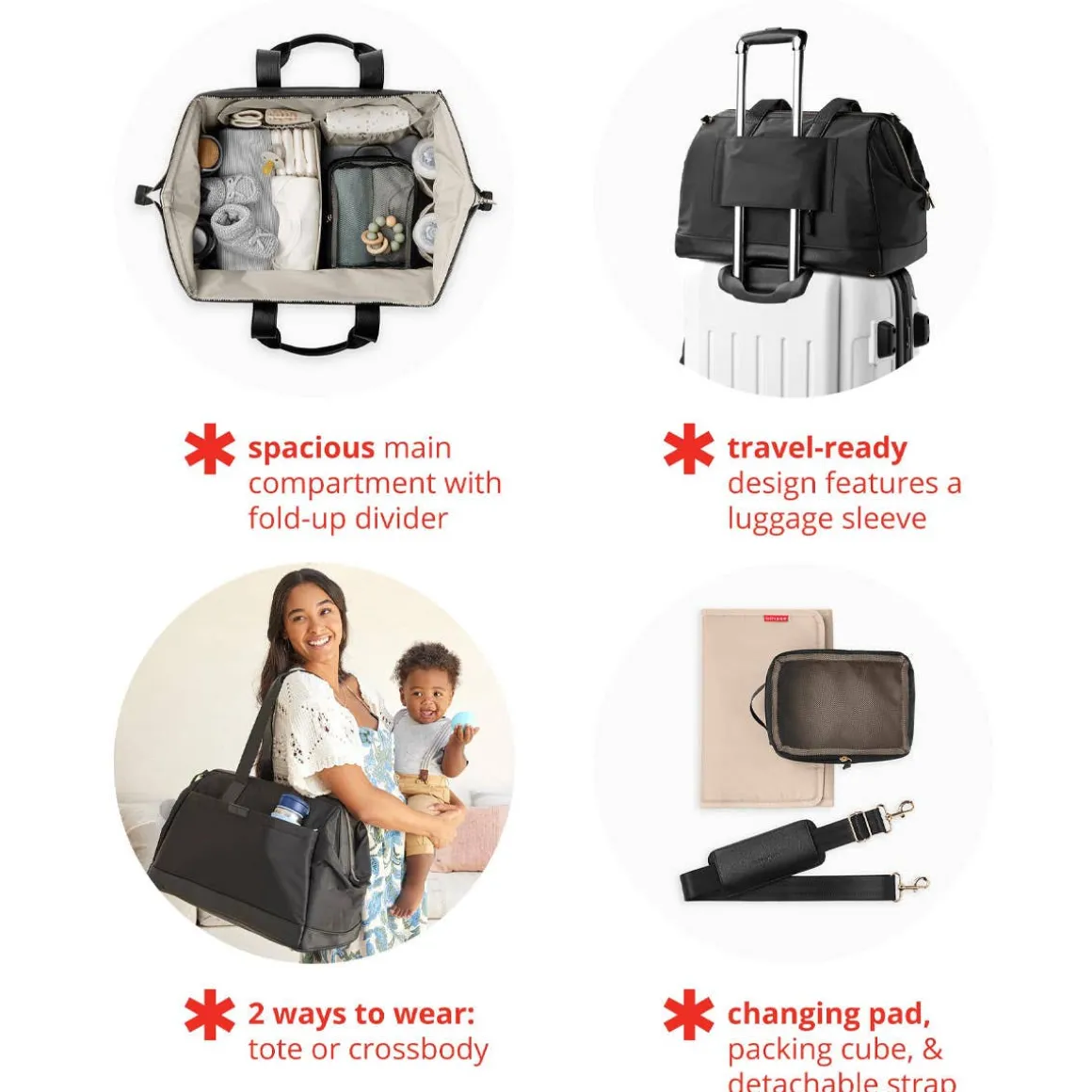 Endless Weekender Diaper Bag