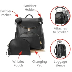 Evermore 6-in-1 Diaper Backpack