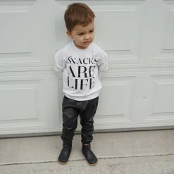 Faux Leather Harem (Infant)