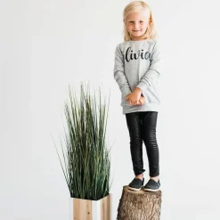 Faux Leather Legging (Infant)