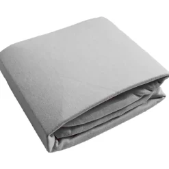 Flannel Mini Crib Sheet (Solid)