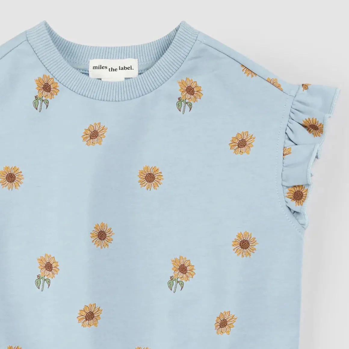 Flutter Sleeve Top + Short Set