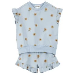 Flutter Sleeve Top + Short Set