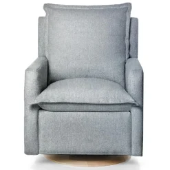 Flynn Recliner Swivel Glider with Wood Base (Grade B)