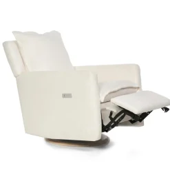 Flynn Swivel Glider with Power Recline Wood Base (Grade C)