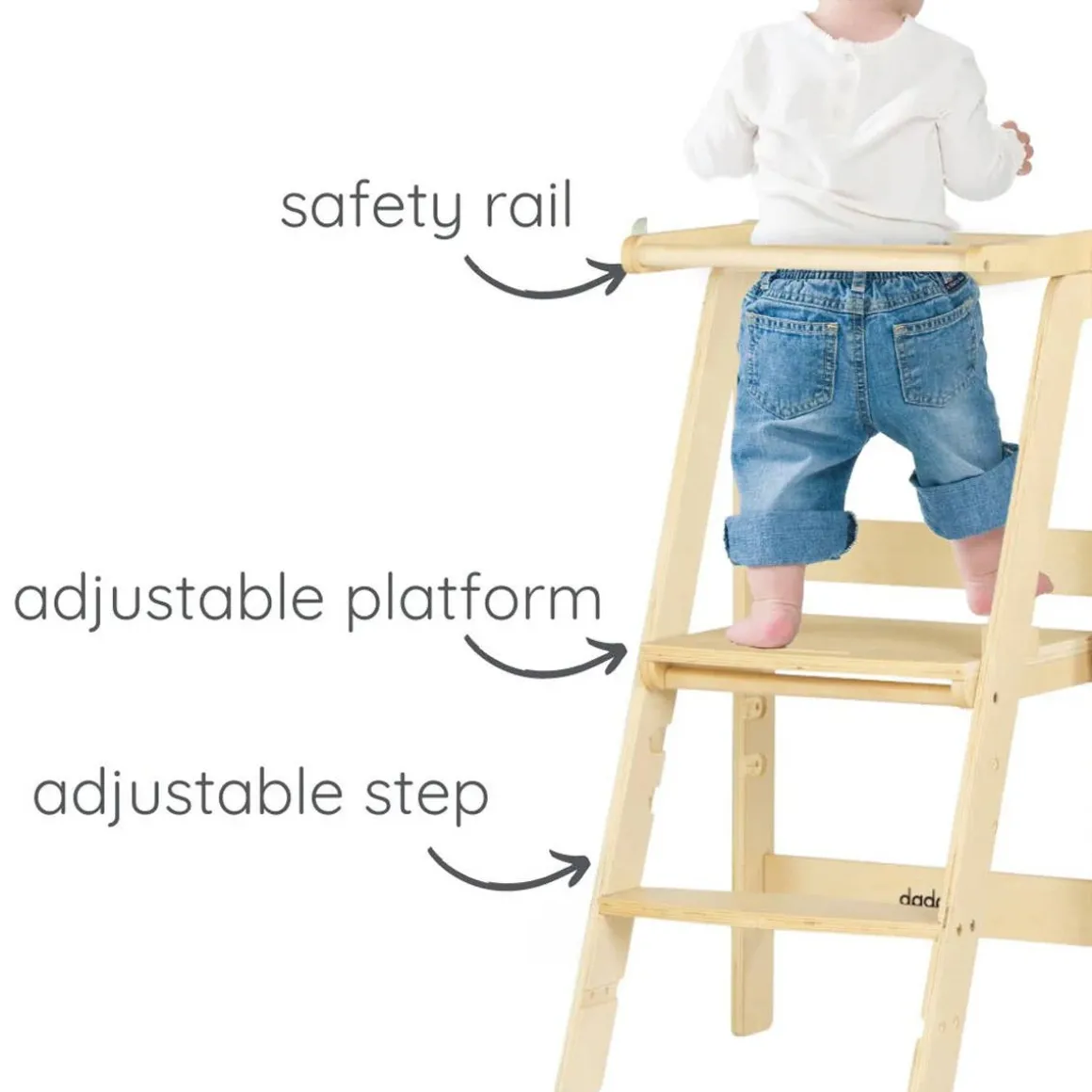 Folding Toddler Tower
