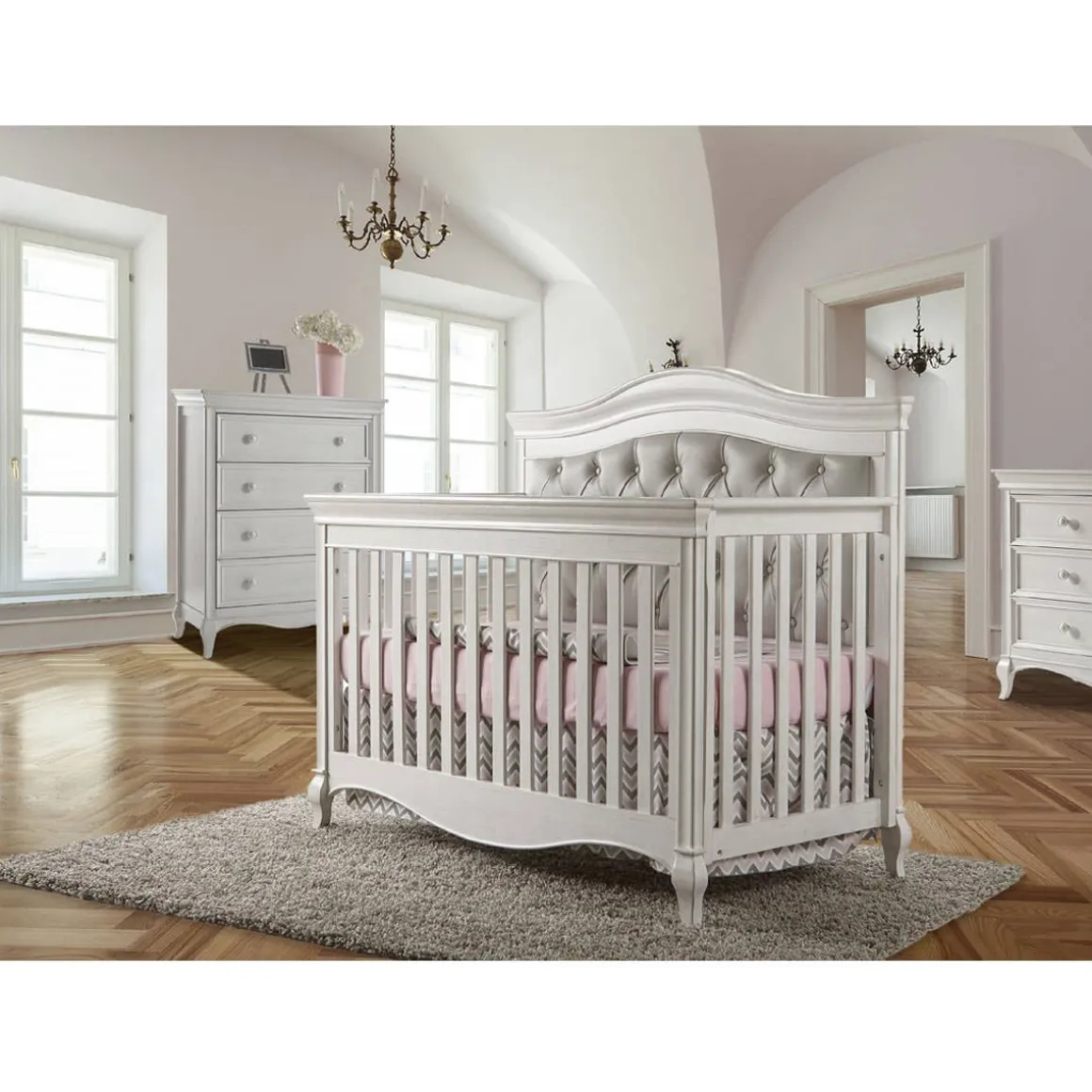 Forever Crib with Vinyl Panel