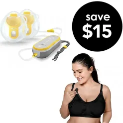 Freestyle Pump + 3-in-1 Pumping Bra