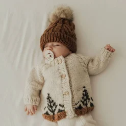 Garter Stitch Forest Cardigan