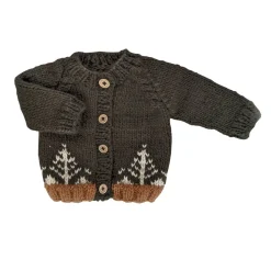 Garter Stitch Forest Cardigan