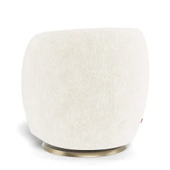 Gem Swivel Glider - Faux Sheepskin