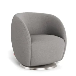 Gem Swivel Glider - Wool Fabric