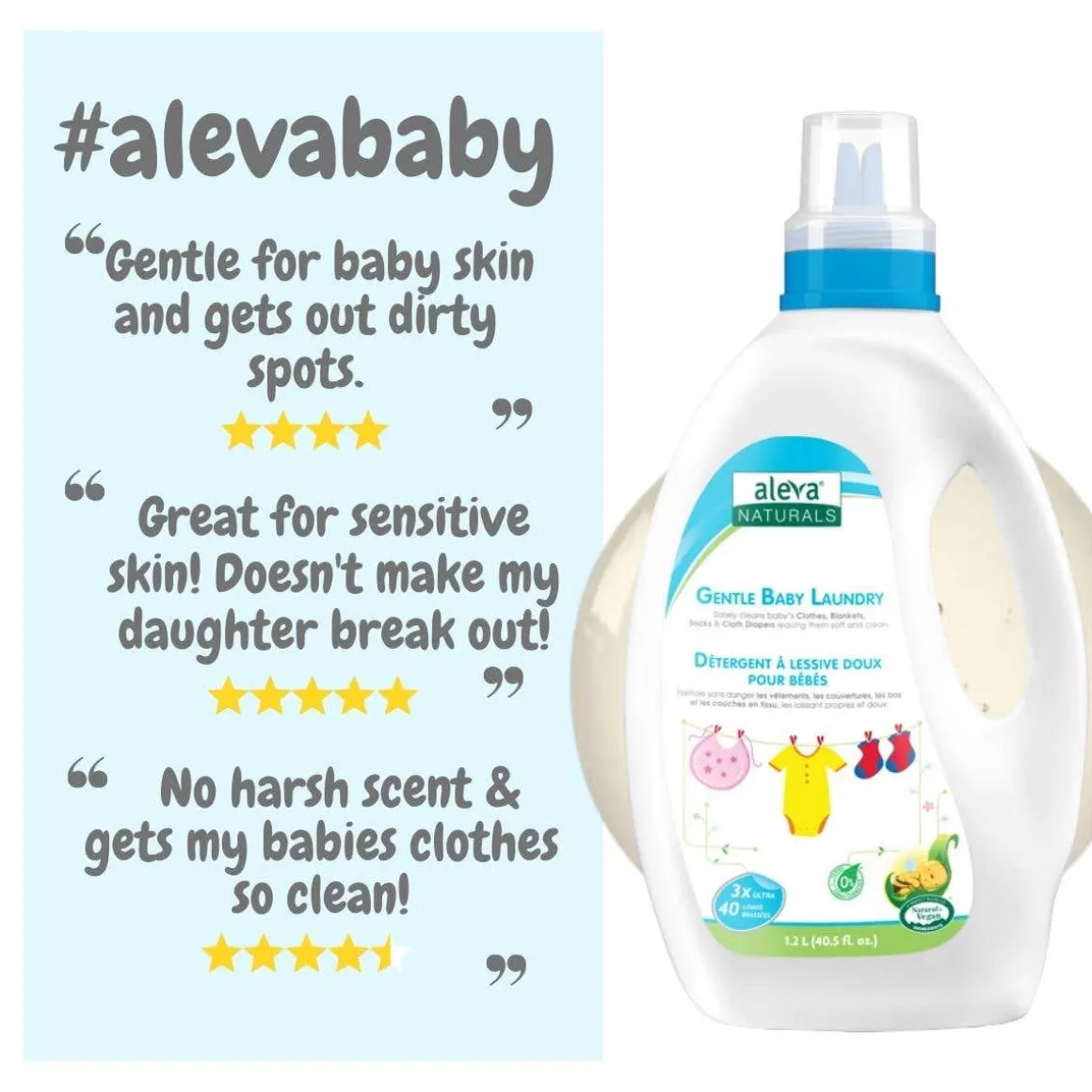 Gentle Baby Laundry - Fragrance Free (1.2L)