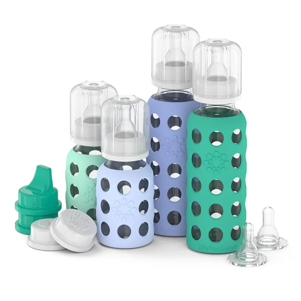 Glass Bottle Baby Starter Kit (4 Pack)