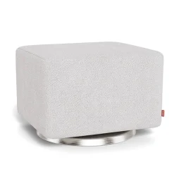 Gliding Ottoman - Fabric with Swivel Base