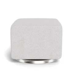 Gliding Ottoman - Fabric with Swivel Base