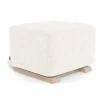 Gliding Ottoman - Faux Sheepskin