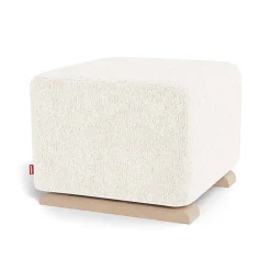 Gliding Ottoman - Faux Sheepskin