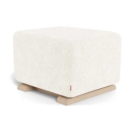 Gliding Ottoman - Faux Sheepskin