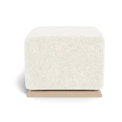 Gliding Ottoman - Faux Sheepskin