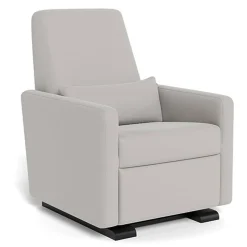 Grano Glider Motorized Recliner - Enviroleather with Espresso Base