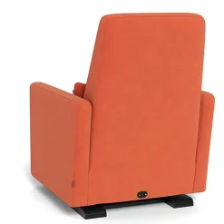 Grano Glider Motorized Recliner - European Fabric w/ Espresso