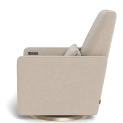 Grano Glider Motorized Swivel Recliner - Wool Fabric