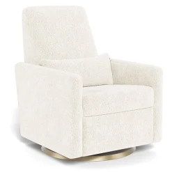Grano Glider Motorized Swivel Recliner - Faux Sheepskin