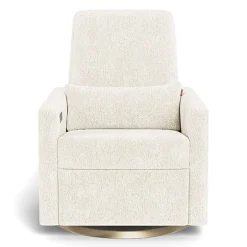 Grano Glider Motorized Swivel Recliner - Faux Sheepskin