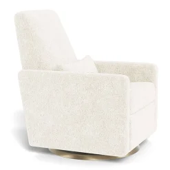 Grano Glider Motorized Swivel Recliner - Faux Sheepskin