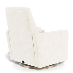 Grano Glider Motorized Swivel Recliner - Faux Sheepskin
