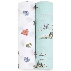 Harry Potter Hogwarts Swaddle (2 Pack)
