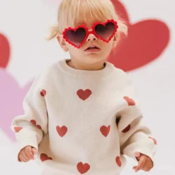 Heart Knit Sweater