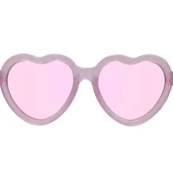 Heart Sunglasses (Limited Edition) - Pink Glitter