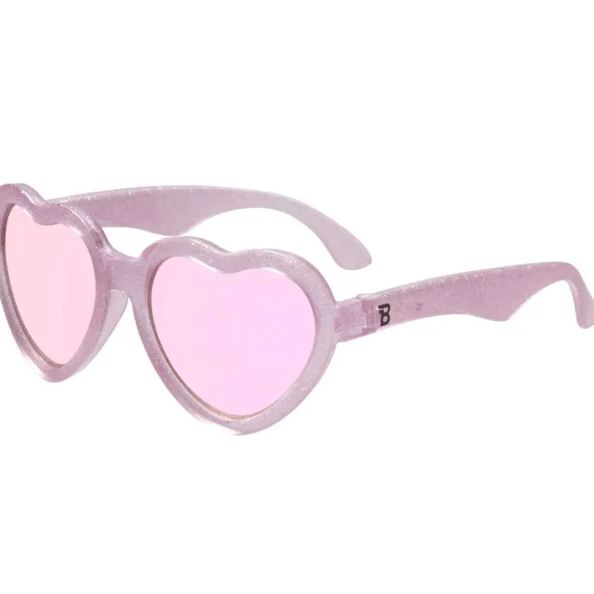 Heart Sunglasses (Limited Edition) - Pink Glitter