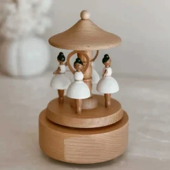 Heirloom Wooden Musical Carousel