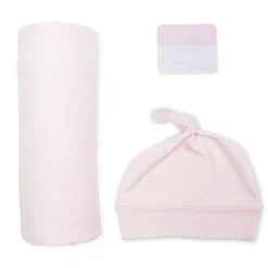 Hello World Blanket & Knotted Hat