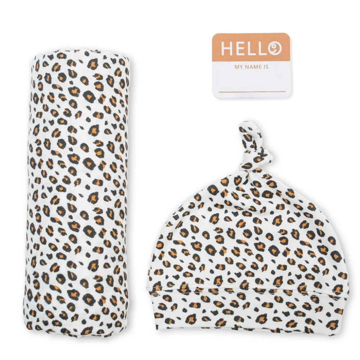 Hello World Blanket & Knotted Hat