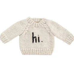 hi. Crew Neck Sweater