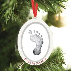 Holiday Babyprints Photo Ornament